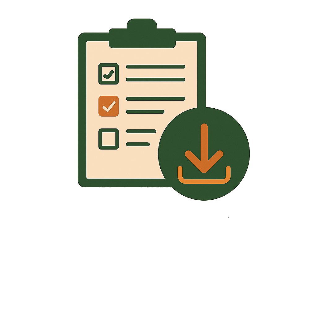 Form with a download icon in front of it