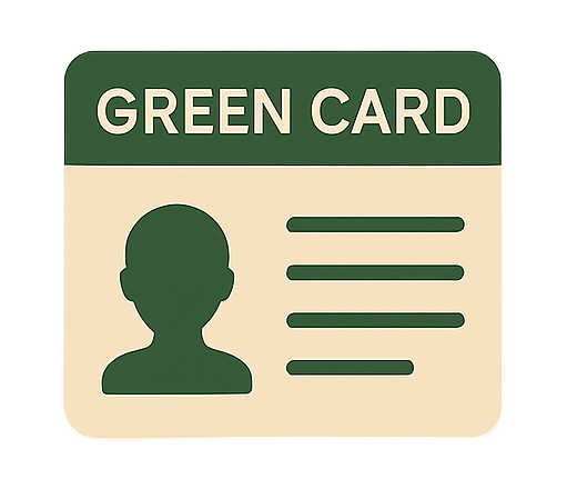green card illustration