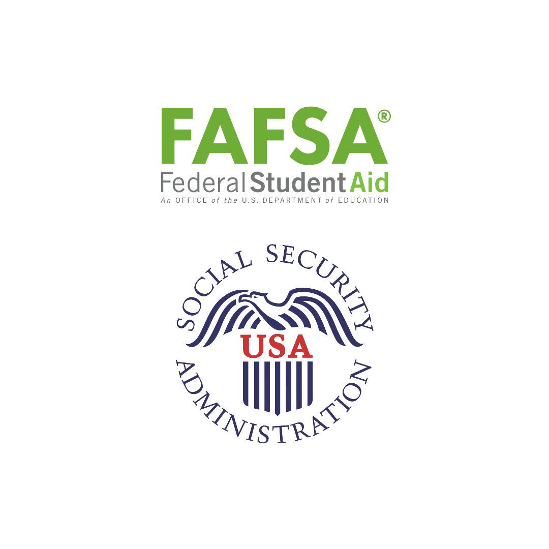 FAFSA nd Social Security Administration logos