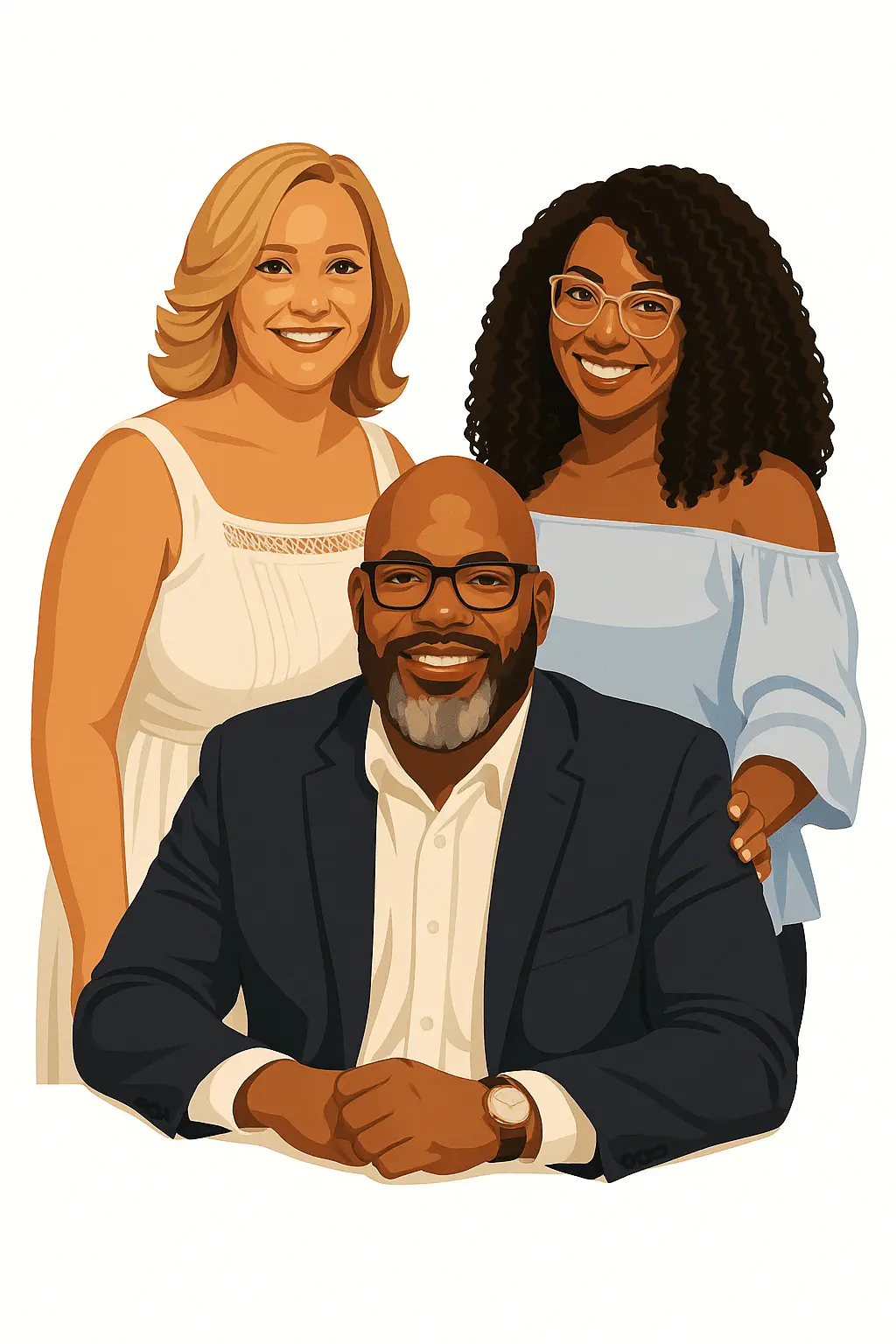 Rojas family illustration